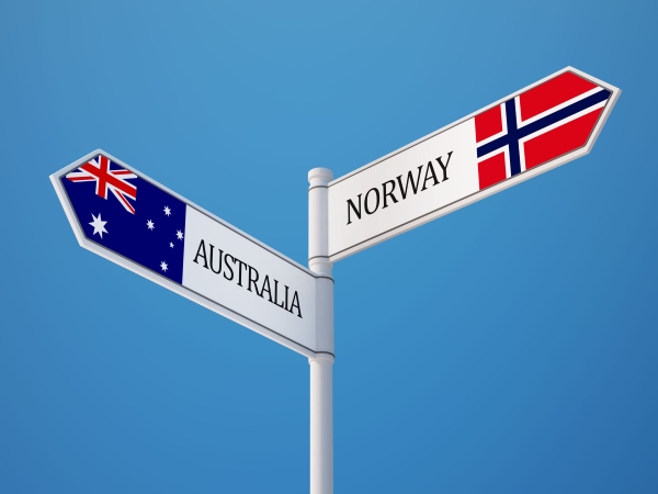 Norway Australia Norway Australia