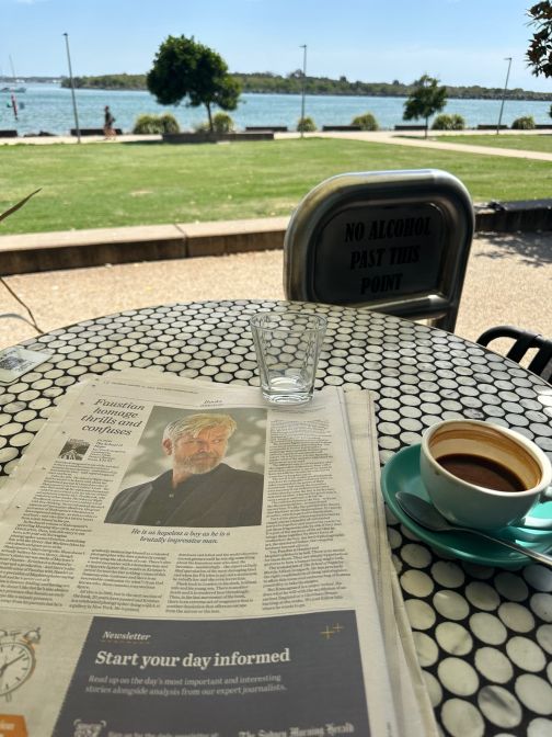 Interesting article about Knausgård's latest books. Interesting article about Knausgård's latest books.